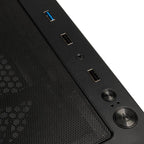 Kolink Observatory MX Mesh ARGB TG Mid-Tower Case, Black