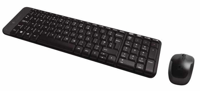 Kомплект безжични клавиатура с мишка Logitech MK220