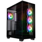 Kolink Unity Arena ARGB Showcase Case, Mid-Tower, Black