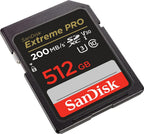 Memory card SANDISK Extreme PRO SDHC, 512GB