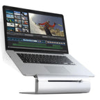 Rain Design iLevel 2 Laptop Stand with Height Adjustment, Silver