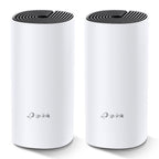 TP-Link Deco M4 AC1200 Whole Home Mesh Wi-Fi System, 2.4/5 GHz, 300 - 867 Mbps, Gigabit, 2-pack
