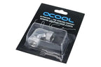 Alphacool HF L-connector 90°, G1/4 - G1/4, Female, Silver