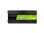 Inverter GREEN CELL, 48/220V, DC/AC, 5000W/10000W, INVGCP5000LCD LCD pure sine wave