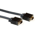 Cable ACT AK4273, VGA male - VGA male, 15 pin, 20 m, Black, Bulk
