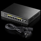 Cudy GS1010PE Switch, 8-Port, 10/100/1000, PoE 120W, 2 x Uplink Ports