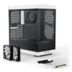 HYTE Y40 Tempered Glass, Mid-Tower Case, White and Black