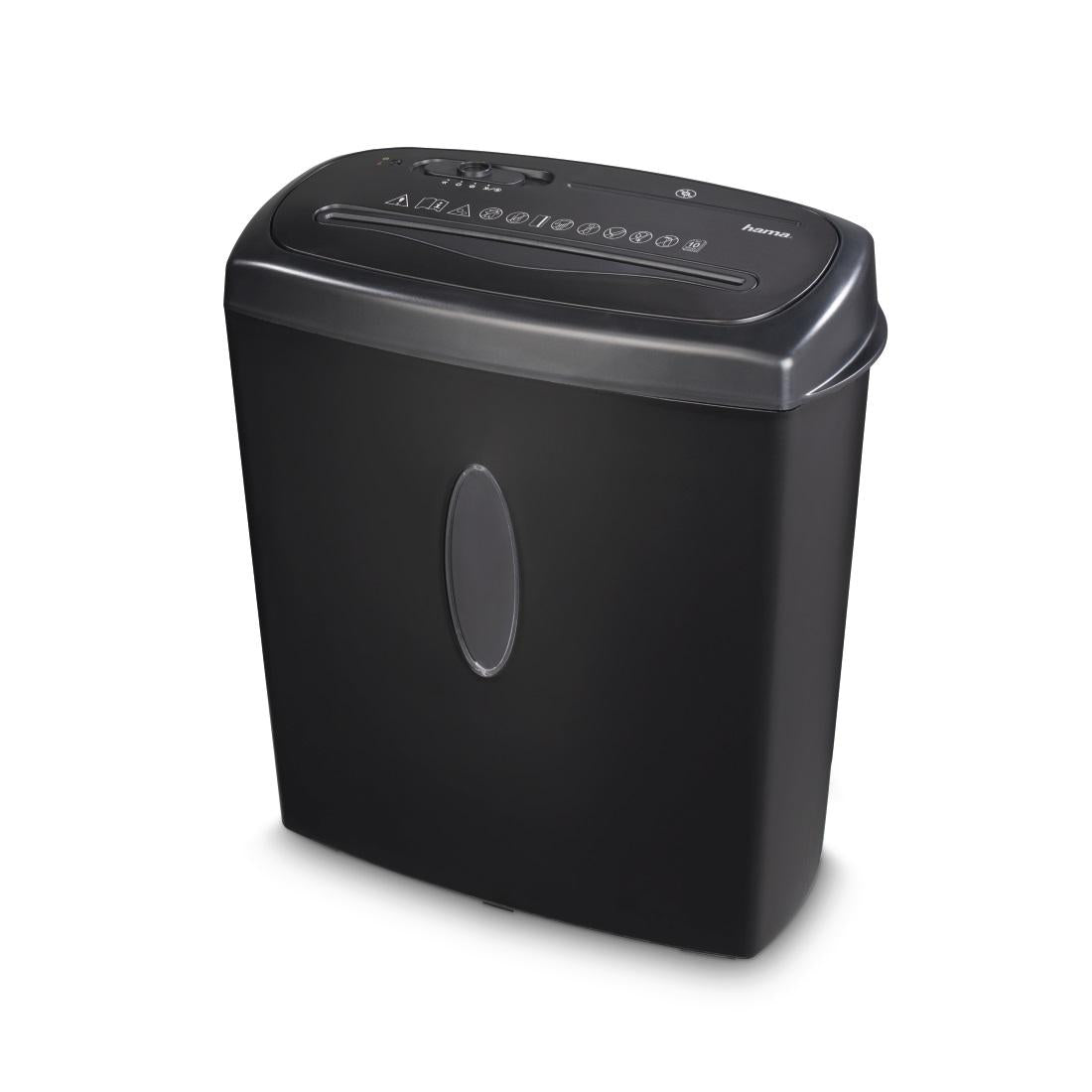 Shredder Hama Home X10CD, A4, 10 sheets, CD/DVD, Black