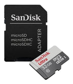 SANDISK Ultra microSDHC UHS-I memory card, 32GB
