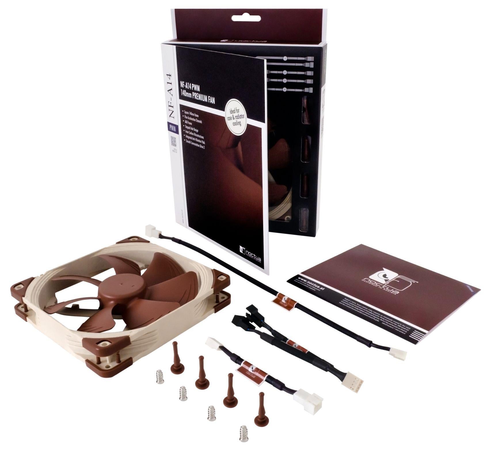 Вентилатор Noctua NF-A14 PWM, 140mm