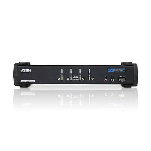 ATEN CS1784A 4-Port USB DVI Dual Link Audio KVMP Switch