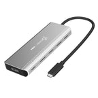 5-Port j5create JCD401 USB4 Dual 4K Multi-port USB-C Hub, 4K HDMI