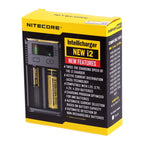 NITECORE i2 Charger, Universal Charger, Li-Ion & NiMH, 18650, CR123, AA, AAA, C, D