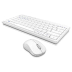 RAPOO 8000M Keyboard and Mouse Combo, White