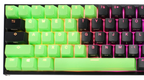 Ducky Green 31-Keycap Set for Mechanical Keyboard - Rubber Backlit Double-Shot US Layout