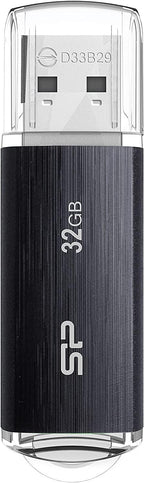 USB Flash Drive SILICON POWER Blaze B02, 32GB, USB 3.2 Gen 1, Black