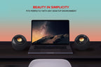 Creative PEBBLE Plus 2.1 Speaker System, USB, 8W