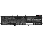 Laptop Battery for DELL XPS 15 9560 Precision 5520 CS-DEM552NB 11.4V 8000mAh CAMERON SINO