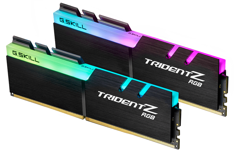 Памет G.SKILL Trident Z RGB 32GB(2x16GB) DDR4 3200MHz F4-3200C16D-32GTZR
