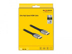 Cable Delock Ultra High Speed, HDMI male - HDMI male, 48 Gbit/s, 8K 60 Hz, 2 m, Grey