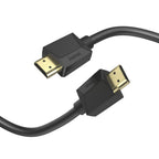 HAMA High Speed Cable, HDMI Male - HDMI Male, 8K, 48GB/s, Ethernet, 2m, Gold-plated connectors, Black