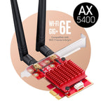 Cudy WE3000S Network Card, PCIe, Tri-Band, 2.4/5~/6 GHz, 574 - 2400 Mbps