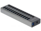 Delock USB Hub, 13 x USB-A, DELOCK-63738