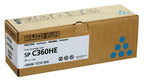 Toner cartridge Ricoh SPC360HE, 5000 pages, Cyan