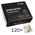 Glorious Gateron Clear Mechanical Keyboard Switches 120 pcs
