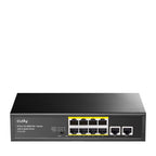 Cudy FS1010P Switch, 8-port, 10/100, PoE+ Switch 120W, 2 x Uplink ports