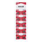 Button micro-alkaline battery MAXELL LR-44 /AG13/ 1.55V 10 pcs/pack price for 1 pc