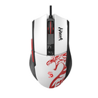Gaming mouse A4tech Bloody L65 Max, Wired, 12000 cpi, Naraka, Black/White