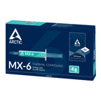 Thermal Paste with 6 Cleaning Wipes ARCTIC MX-6, 4g, Gray