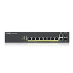ZyXEL GS-2220-10HP Switch, 10-Port Layer2+, 8x Gigabit PoE + 2x Gigabit Combo (RJ45/SFP), Managed