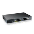 Суич ZyXEL GS1915-24EP, 24-портов, Gigabit, Управляем, Монтаж в шкаф, PoE