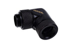 Alphacool Eiszapfen Angled Adapter, 90°, G1/4" Male to G1/4" Female Thread, Matt Black