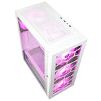Kolink Observatory HF ARGB TG Mid-Tower Case, White