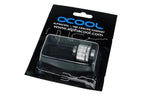 Alphacool HF Adapter, Dual Nipple, G1/4 - G1/4, Rotary, Silver