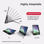 Portable Touch Monitor RICOH 150BW, OLED, 15.6", 715g, USB-C, Li-Ion 3740mAh
