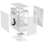 HYTE Y40 Tempered Glass, Mid-Tower Case, White