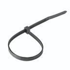 Cable ties black, 100 / 150 / 200 mm, 150 pieces, 221002