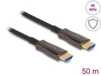 Delock Fiber Optic Cable, HDMI 8K, 60Hz, 48Gbps, 50 m