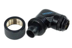 Alphacool Compression Fitting, 16/10 - G1/4, 90°, Revolvable, Matte Black