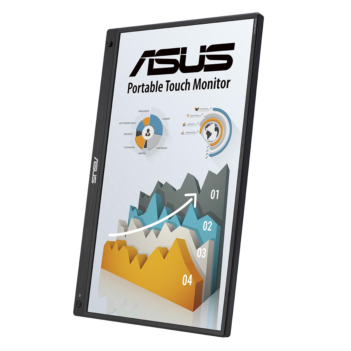 Монитор ASUS ZenScreen Touch MB16AHT, 15.6" FHD (1920x1080) IPS