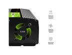 GREEN CELL Inverter, 12/220V, DC/AC, 500W/1000W INVGC12P500LCD LCD, Pure Sine Wave