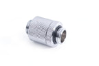 Alphacool ES D-Plug, 20mm, G1/4 M to G1/4 M, Silver