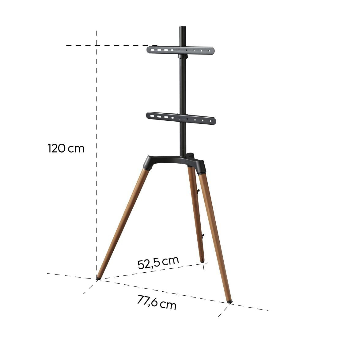 HAMA Стойка за TV, до 165 cm (65") , въртяща се, 220873