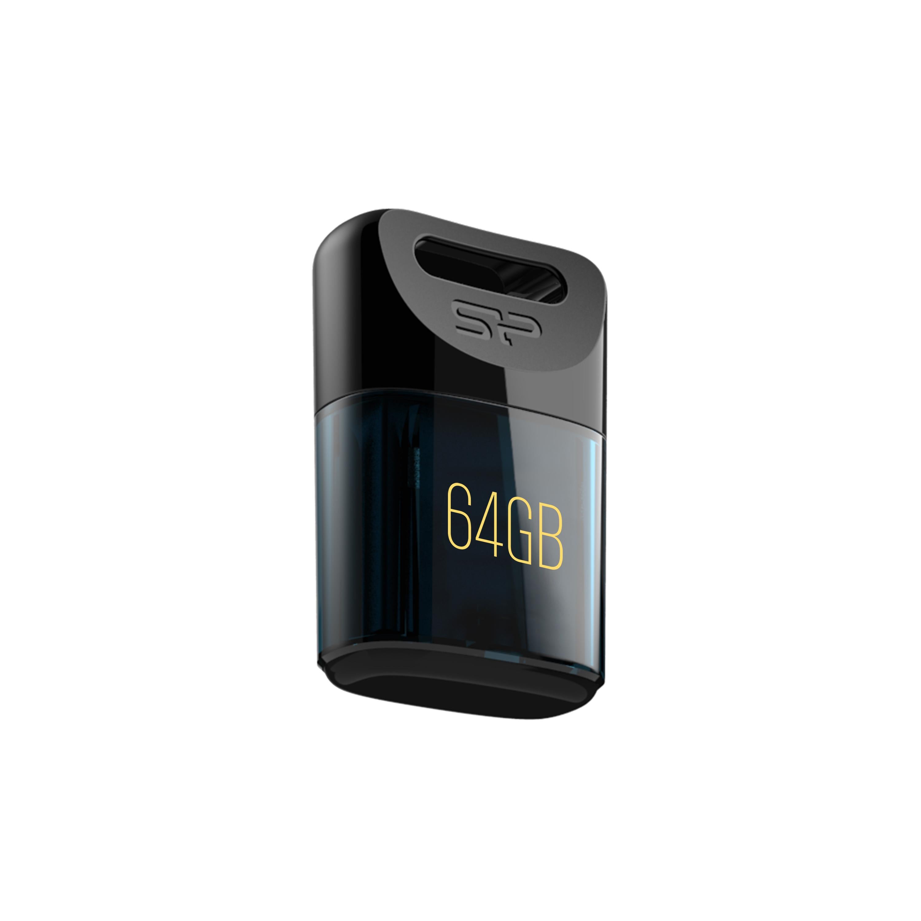 USB памет SILICON POWER Jewel J06 64GB,USB 3.0 тъмно синя