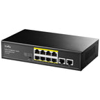 Cudy FS1010P Switch, 8-port, 10/100, PoE+ Switch 120W, 2 x Uplink ports