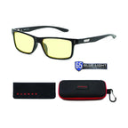 Kids computer glasses GUNNAR Cruz Teens, Amber Natural, Black